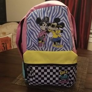 Disney Vans off the wall back pack